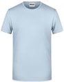 Heren T-shirt Daiber Basic-T 8008 Licht Blauw